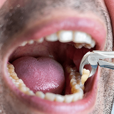 Can a bone graft be done at the same time as a tooth extraction